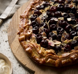 cherry-and-almond-frangipane-galette