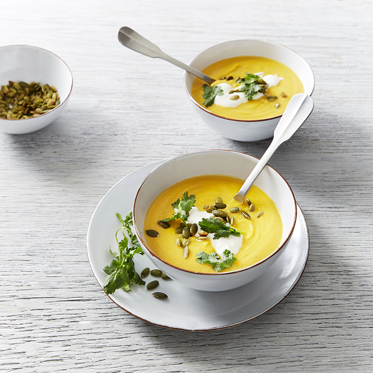 butternut-pumpkin-and-cashew-soup-with-yoghyurt-coriander-and-pepitas-2