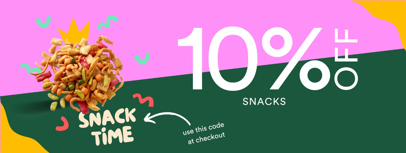SNACK FLASH SALE BANNER LARGE